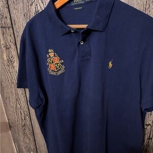 Polo by Ralph Lauren Men's Navy Blue Polo Shirt XXL